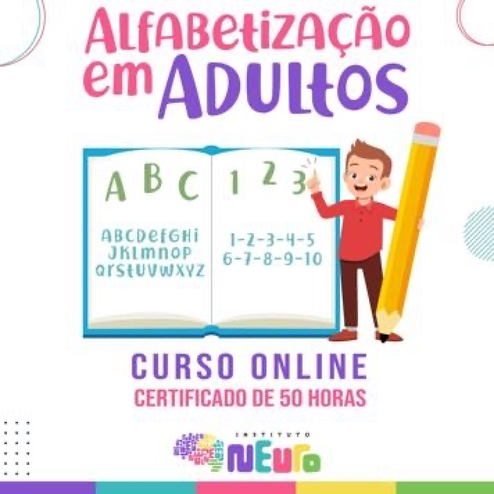 CAPACITAÇÃO - ALFABETIZAÇÃO PARA ADULTOS
