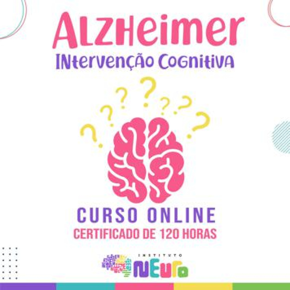 CAPACITAÇÃO - ALZHEIMER: INTERVENÇÃO COGNITIVA
